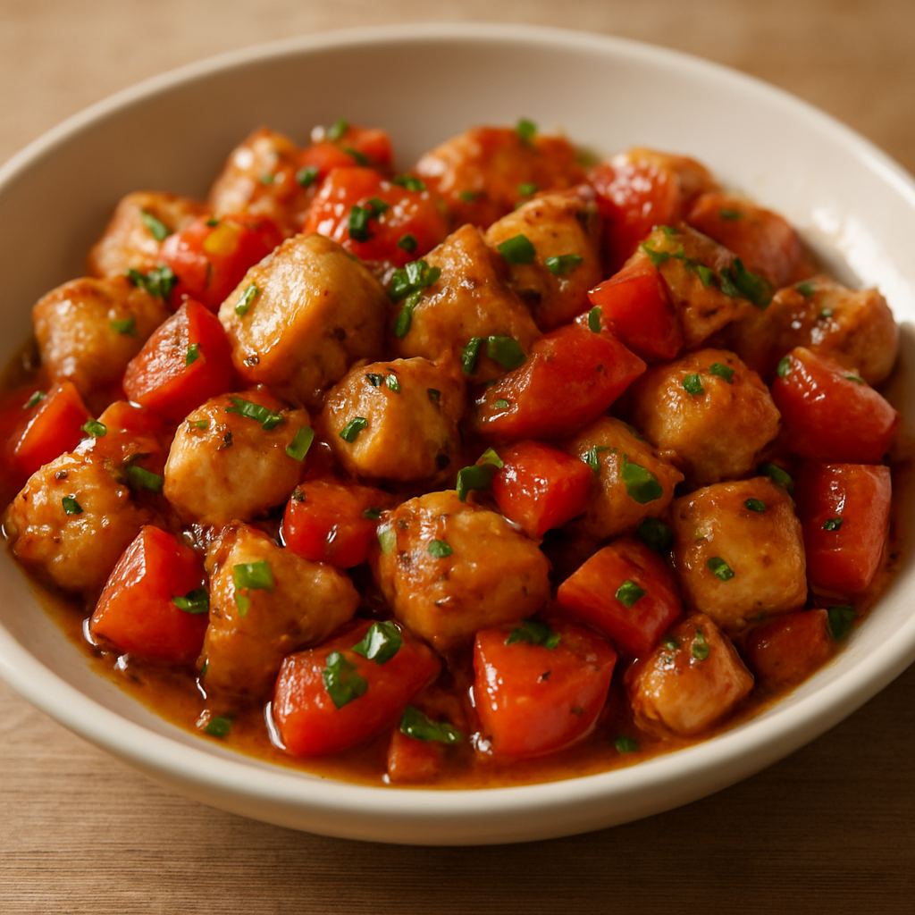 פרגית בחיתוך לקוביות עם עשבי תיבול עיראקיים