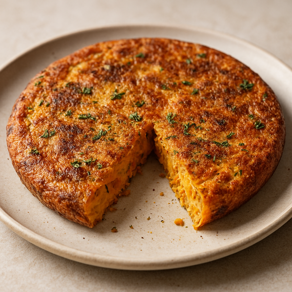 פשטידת בטטה וקארי בתנור