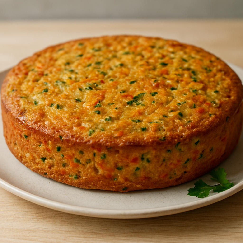 פשטידת ירקות עם חומוס אפויה בטורבו