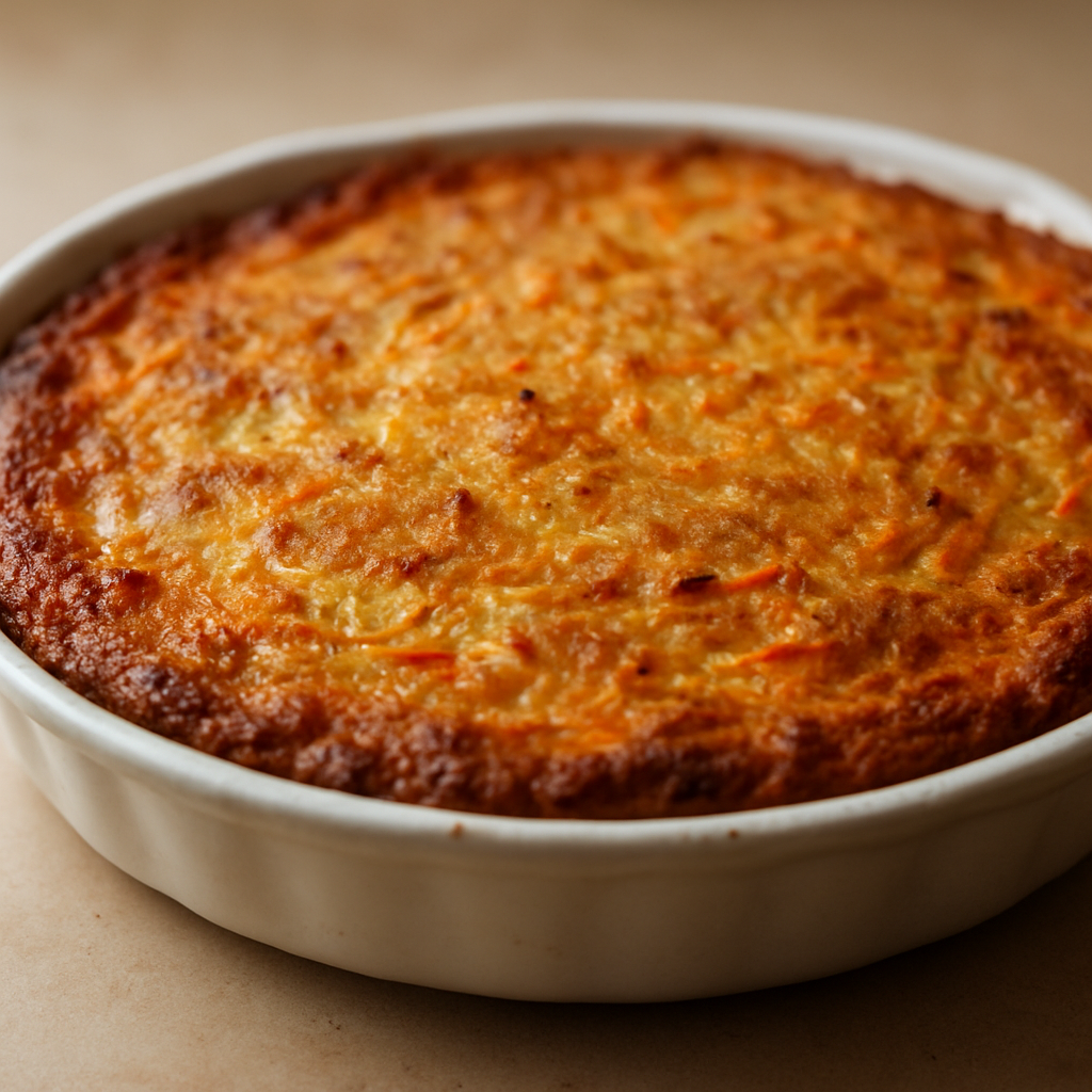 פשטידת ירקות שורש אפויה ארוכה