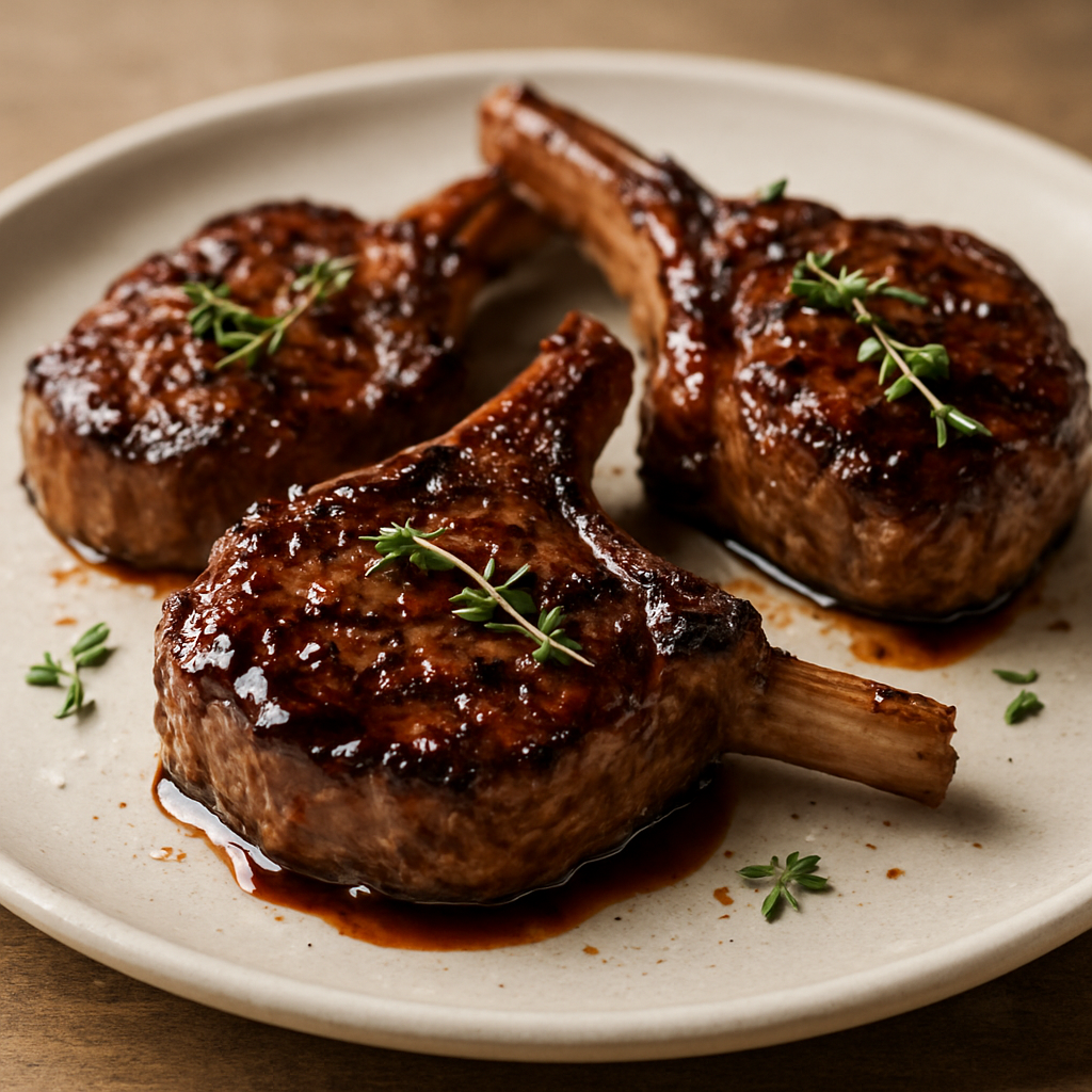 צלעות טלה בזיגוג בלסמי עדין