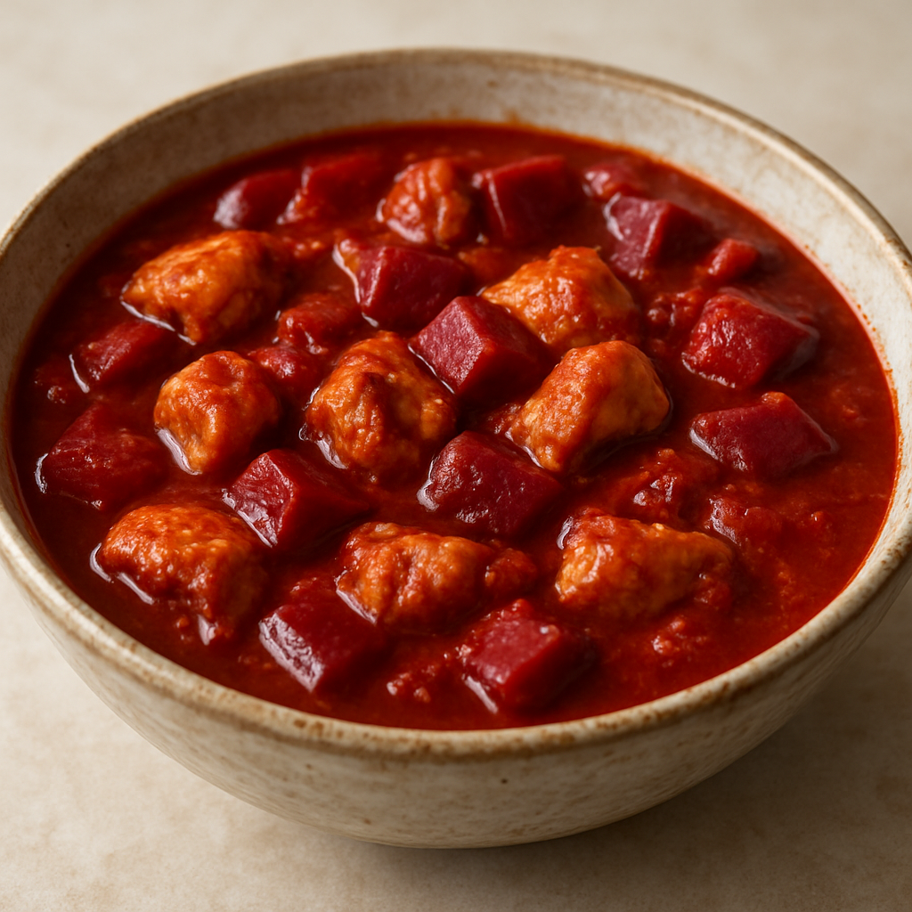 גולש סלק ופולו ברוטב פפריקה