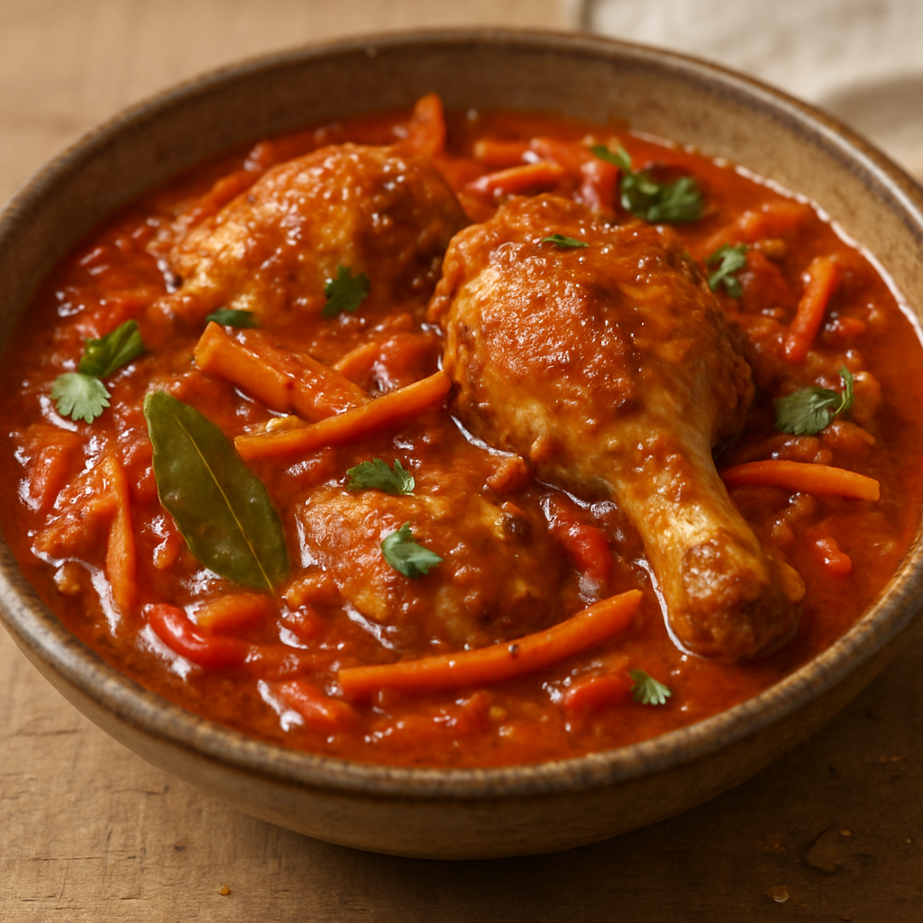 קוורמה עוף ירקות בגוליאן