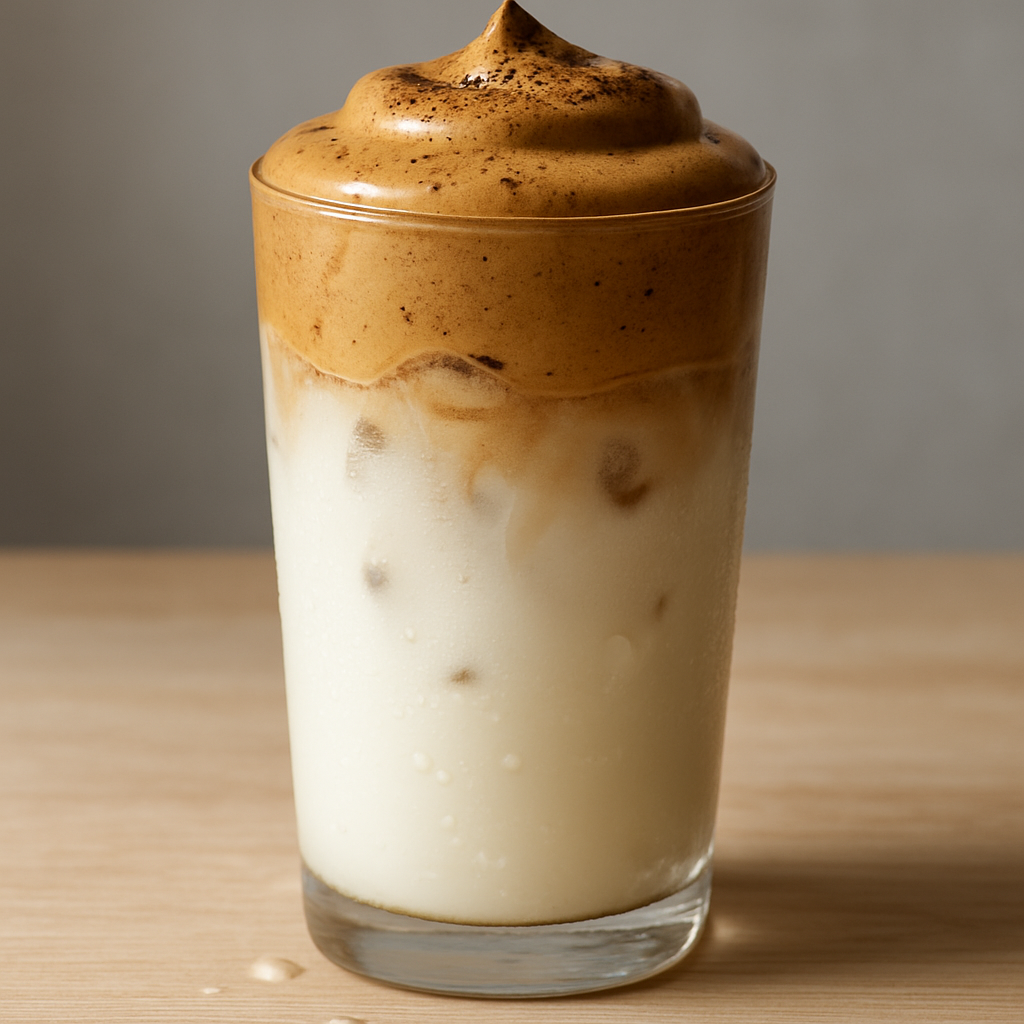 קפה מוקצף קר (סגנון דלגונה)