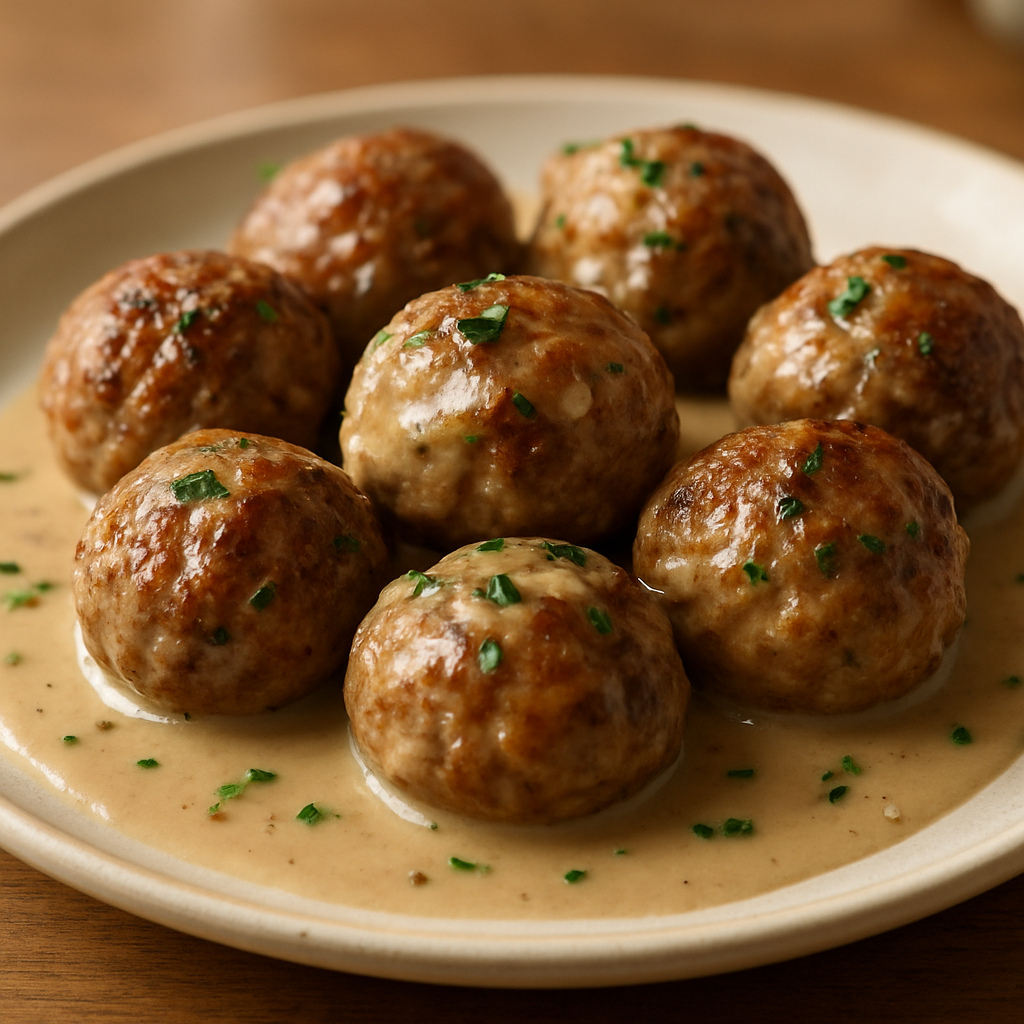 קציצות בקר ברוטב אגוזים