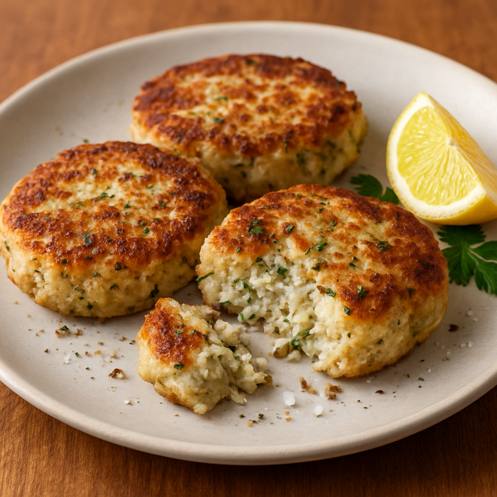 קציצות דג במעבד מזון