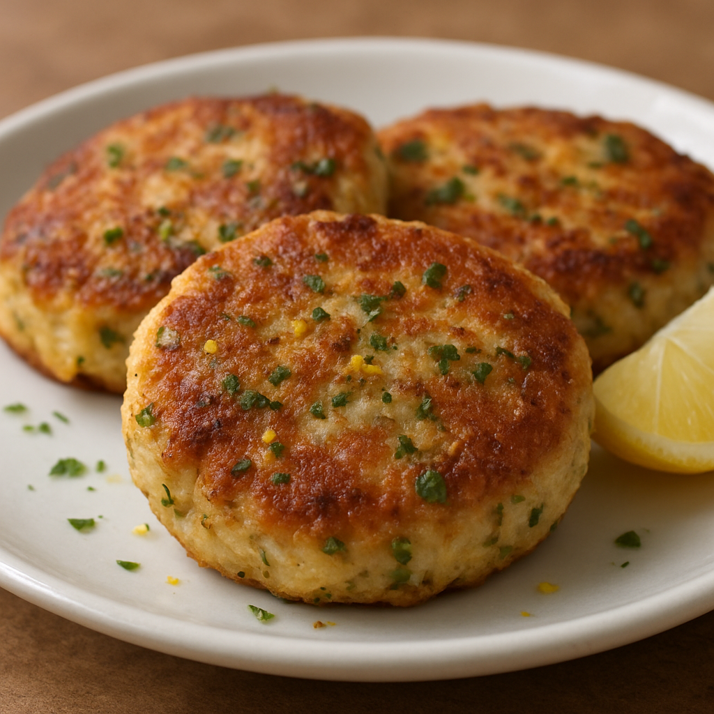 קציצות דג לימוניות בשמן זית