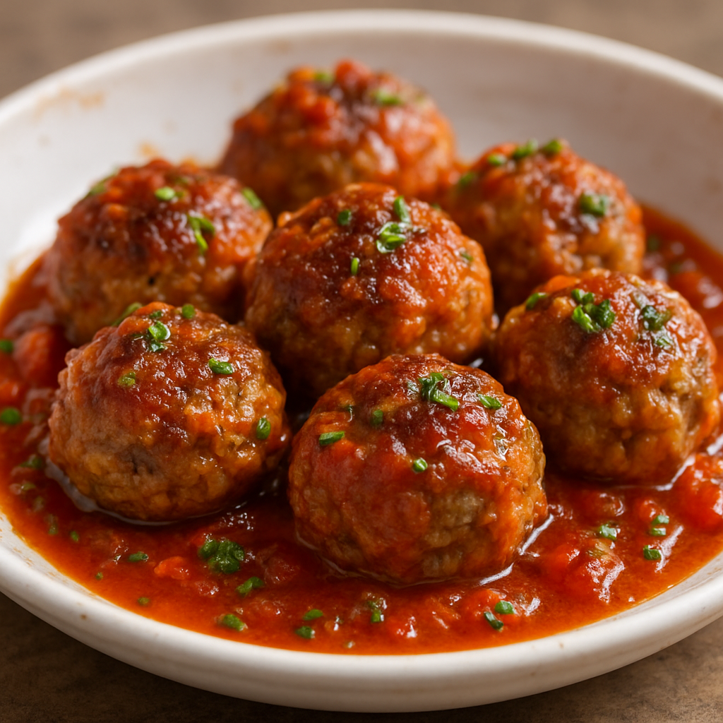 קציצות כבש טריפוליטאיות ברוטב עגבניות