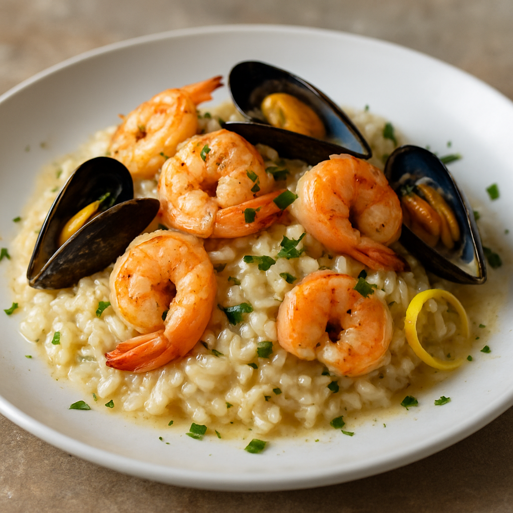ריזוטו פירות ים בסגנון נפוליטני