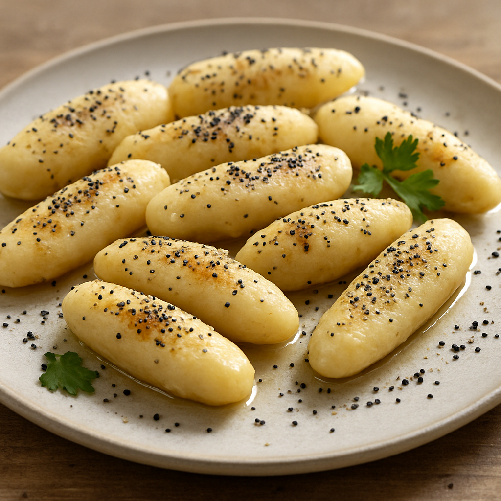 שולאנצה סלובקית עם פרג וחמאה