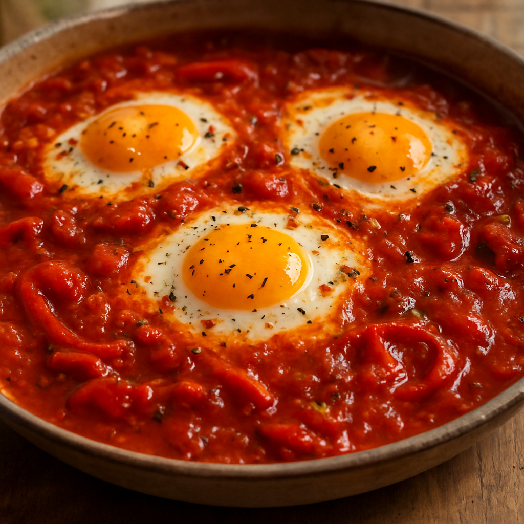 שקשוקה בדואית עם בהרט וסומאק