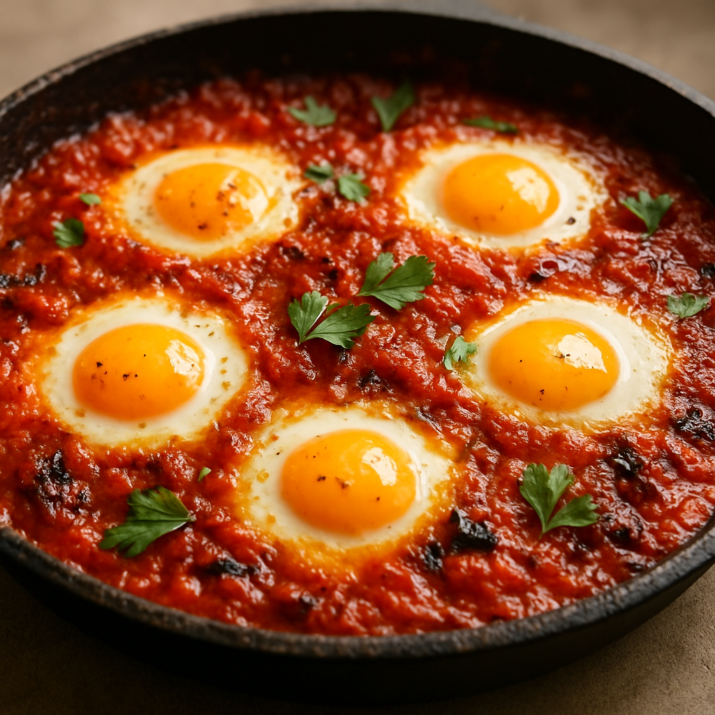 שקשוקה טריפוליטאית צלויה