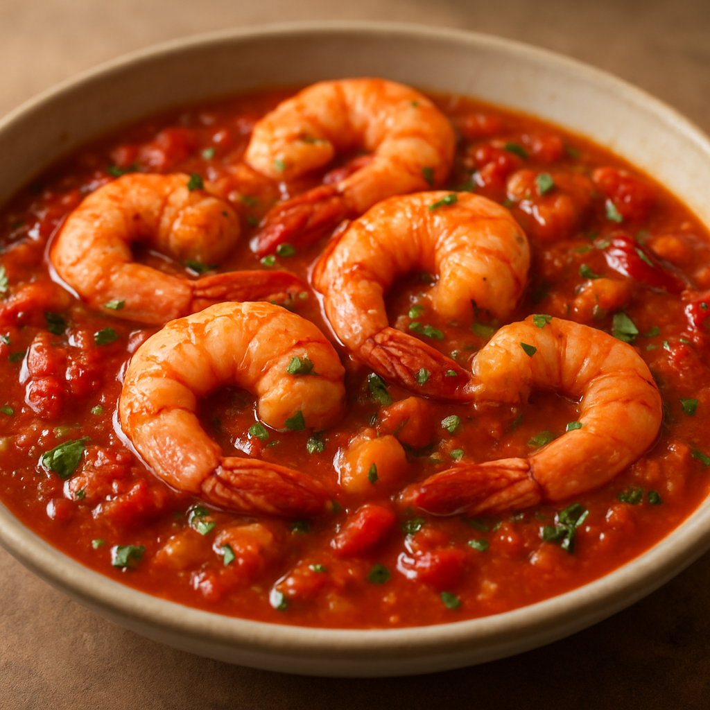 שרימפס בשושקה מהירה