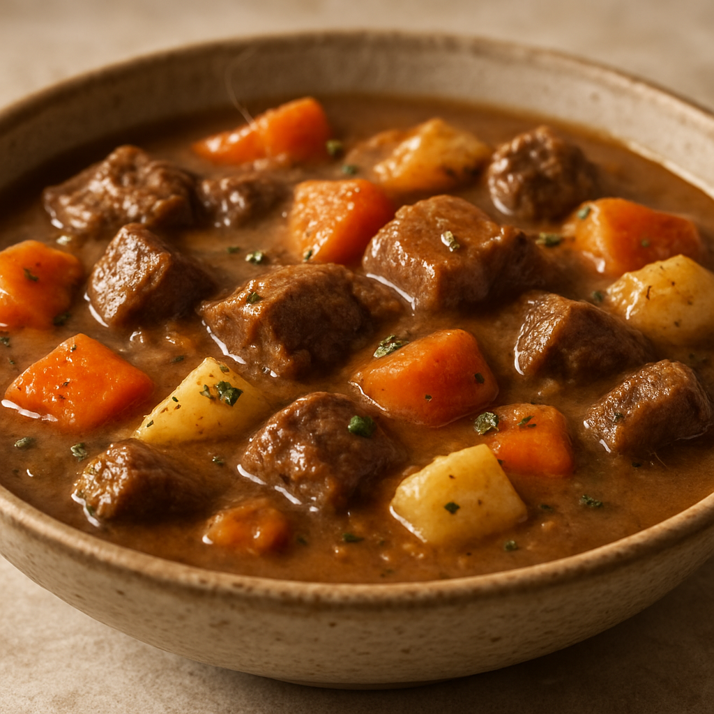 תבשיל כבש כורדי עם ירקות שורש