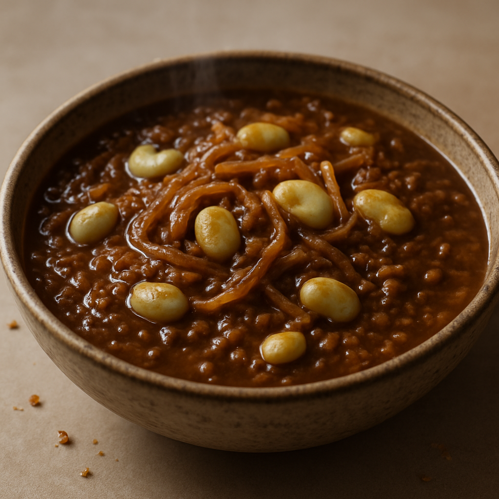 תבשיל עדשים קירמול איטי עם שעועית לימה