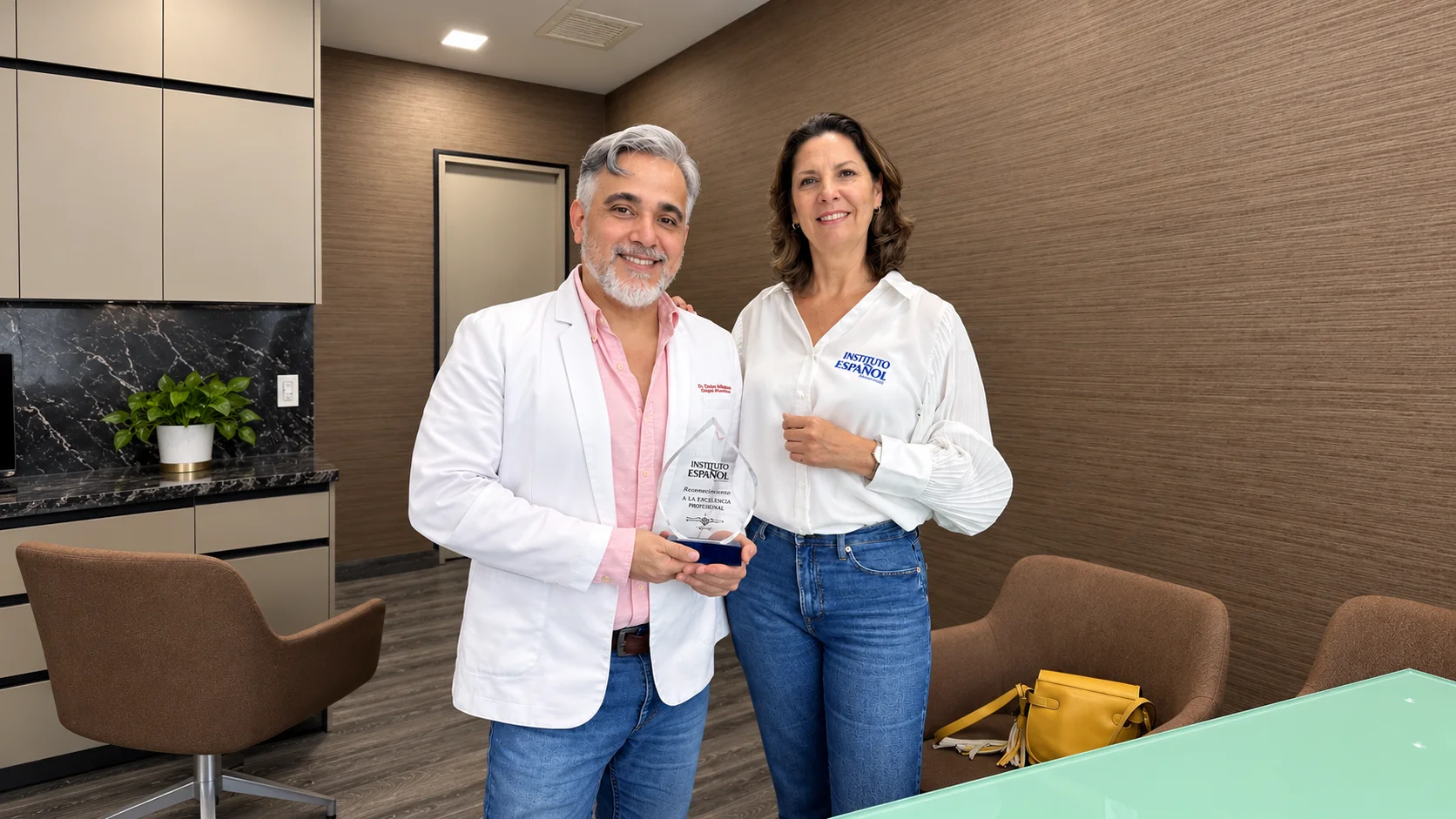 Personal dermatológico participa en una jornada de reconocimiento junto a Gotas de Oro e Instituto Español