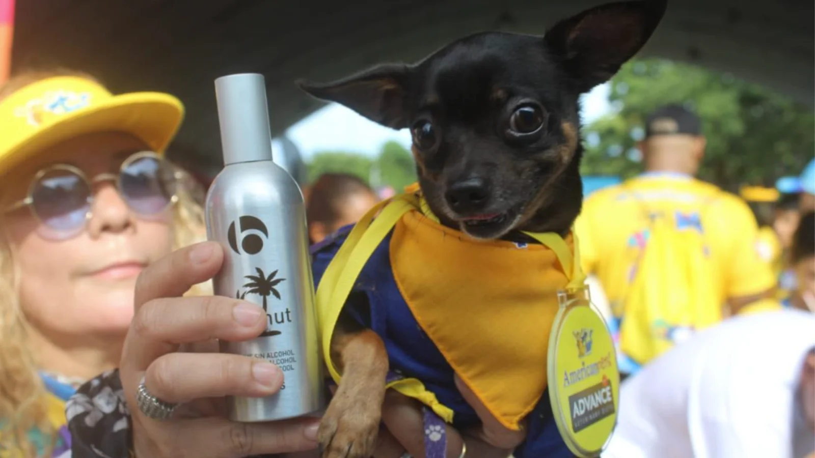 Activación de Bubbles durante el evento American Pets