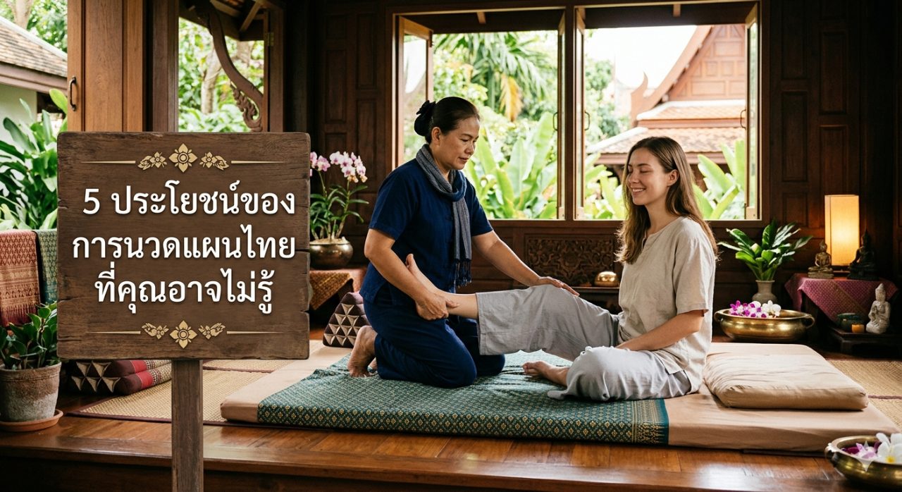 5 ประโยชน์ของการนวดแผนไทยที่คุณอาจไม่รู้