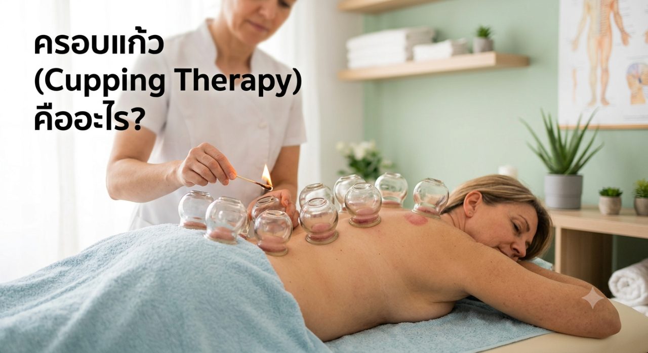 ครอบแก้ว (Cupping Therapy) คืออะไร? ดียังไง เหมาะกับใคร