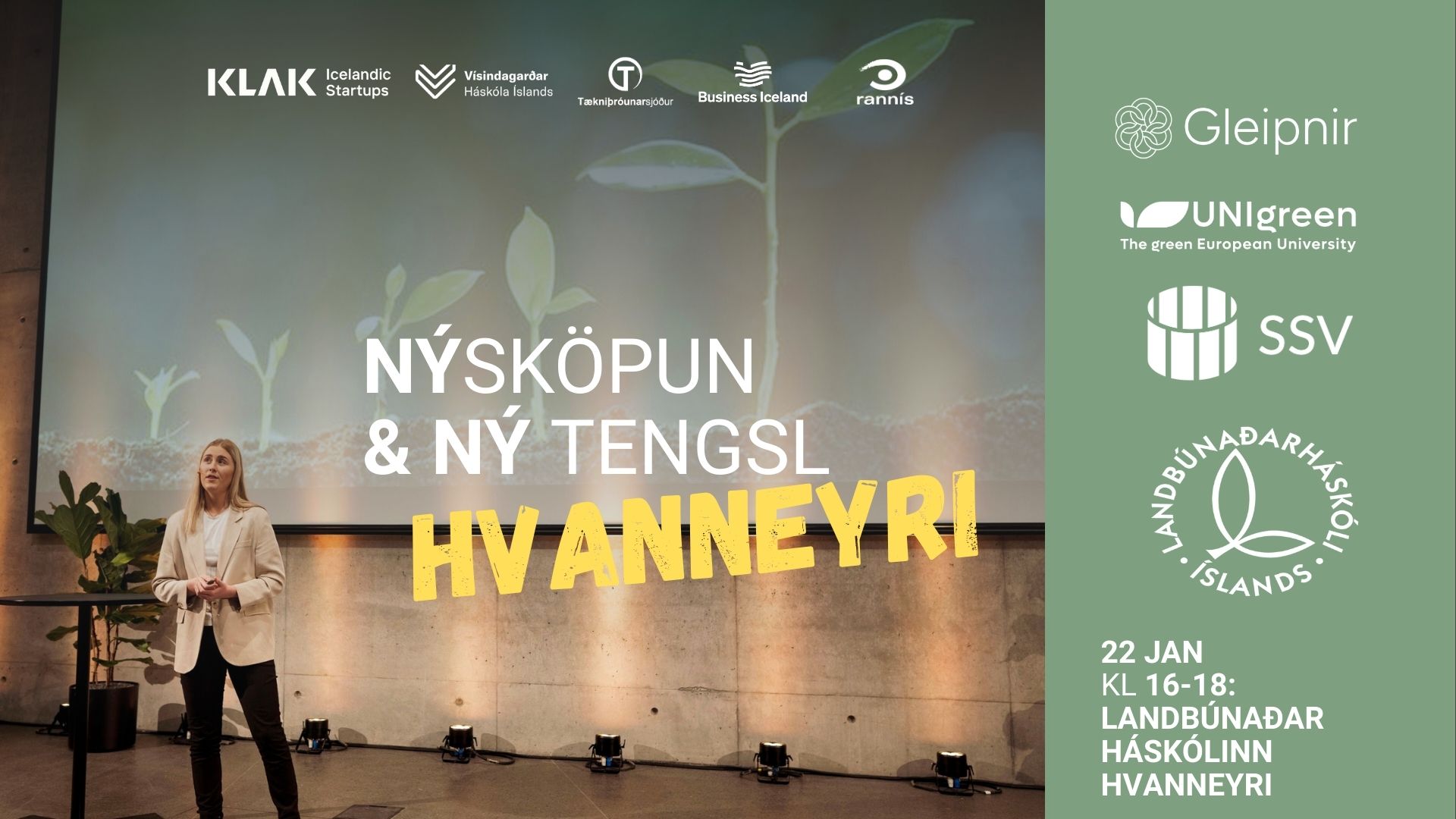 Nýsköpun og ný tengsl - Hvanneyri