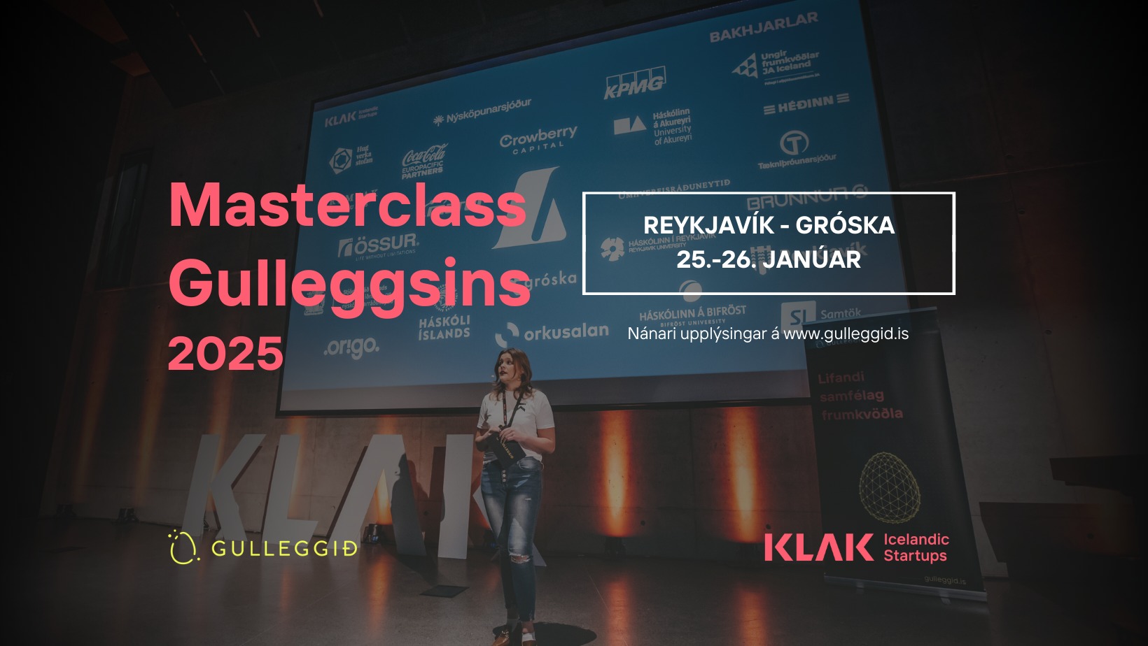 Masterclass Gulleggsins