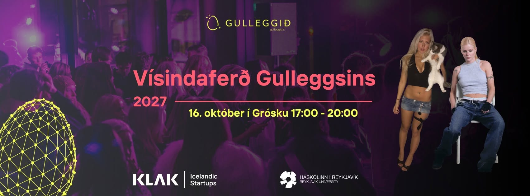 Vísindaferð Gulleggsins!
