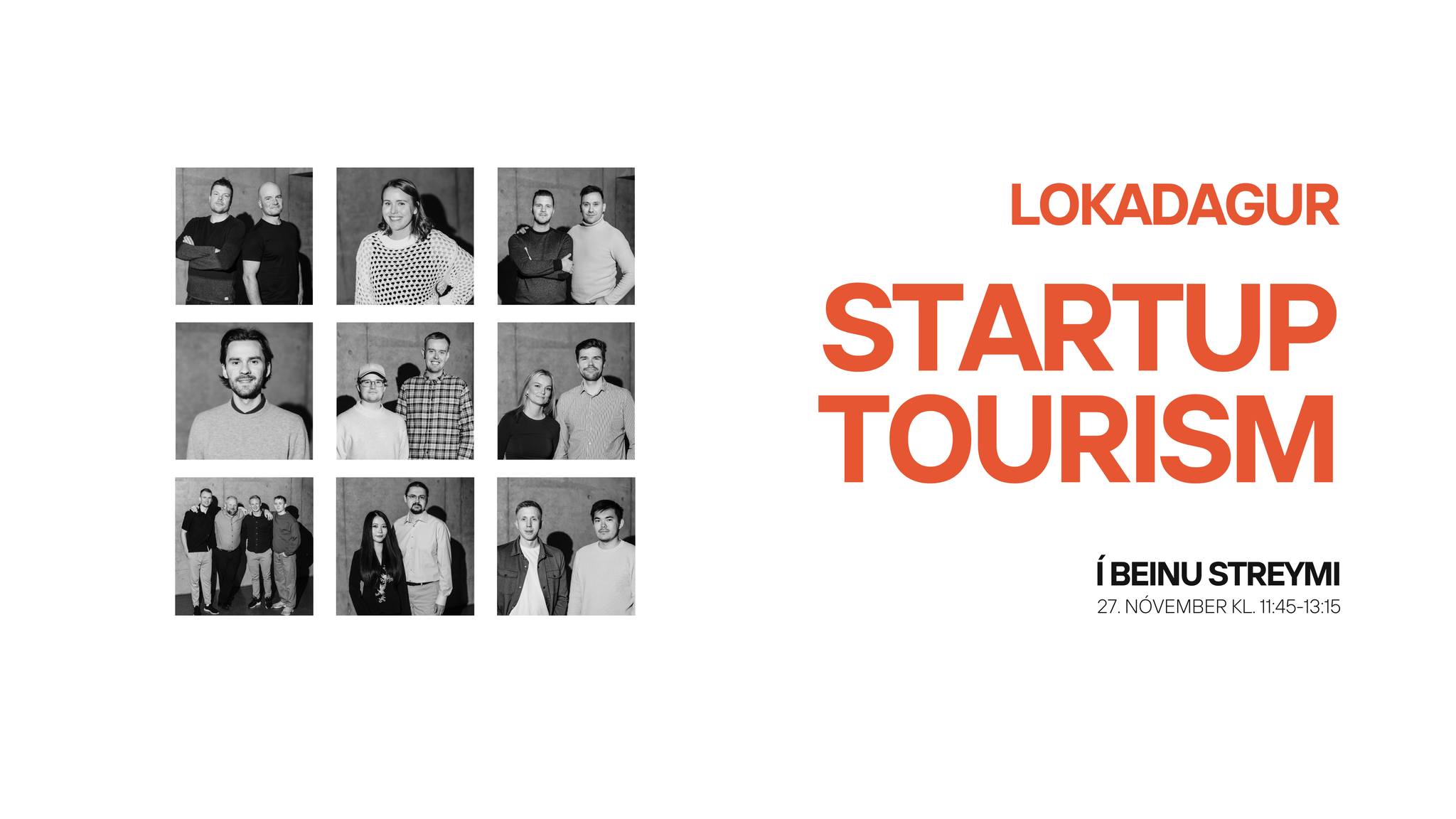 Lokadagur Startup Tourism