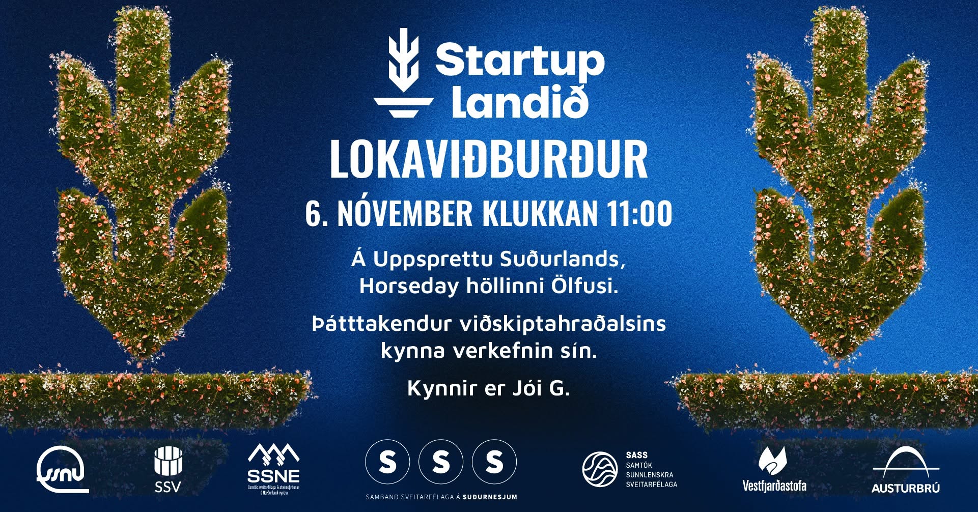 Lokaviðburður Startup Landið 2026