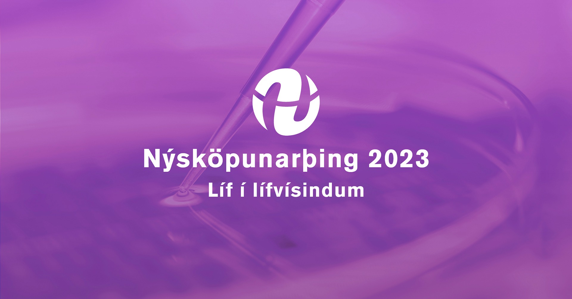 Nýsköpunarþing 2023 - Líf í lífvísindum