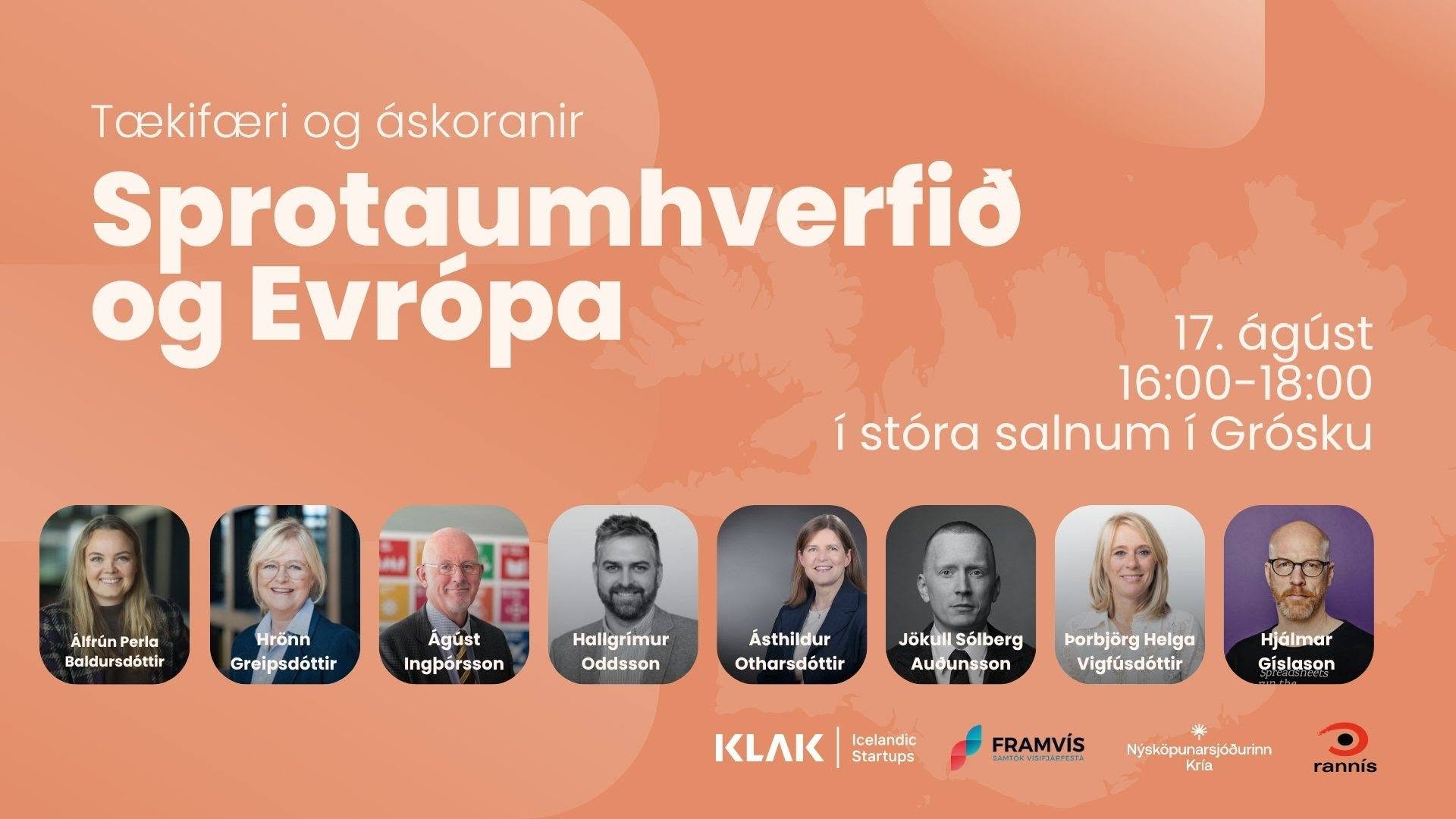 Sprotaumhverfið og Evrópa: Tækifæri og áskoranir