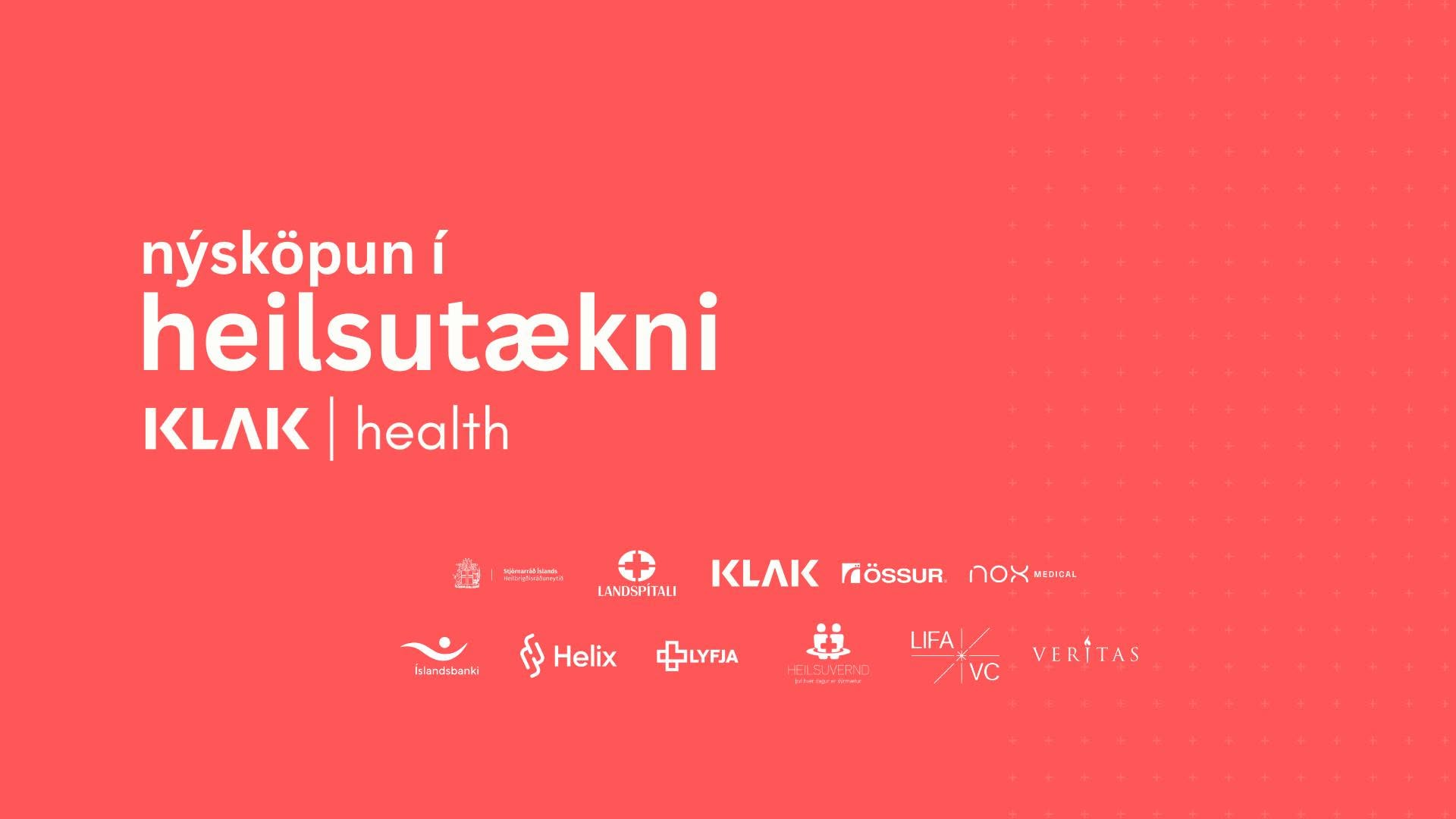 KLAK health kynningarviðburður