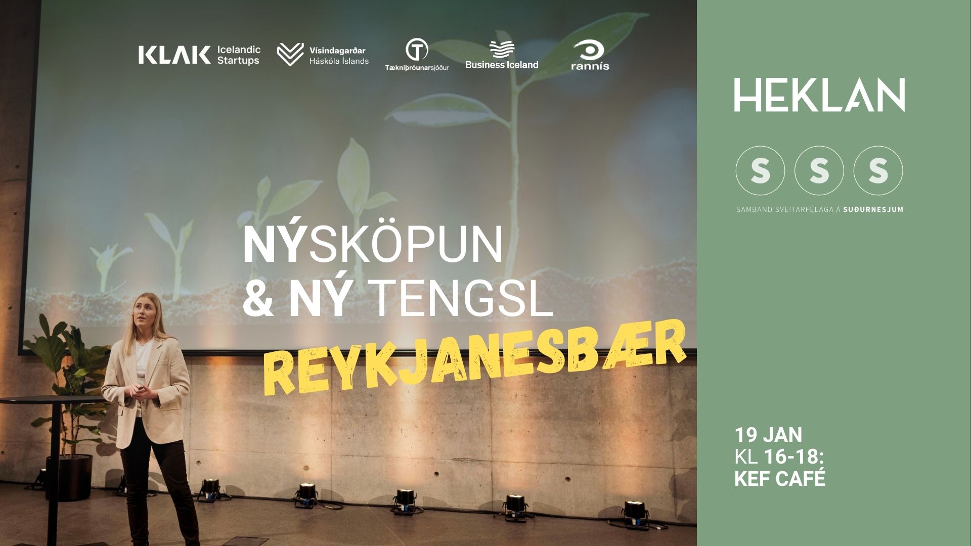 Nýsköpun og ný tengsl - Reykjanesbær