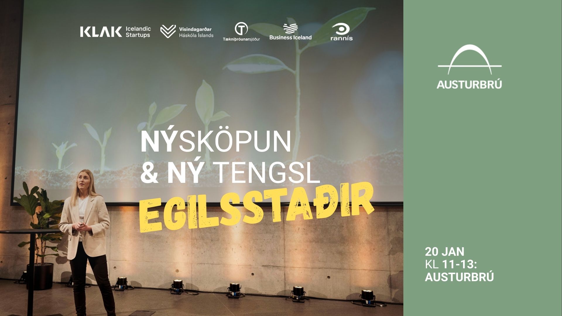 Nýsköpun og ný tengsl - Egilsstaðir