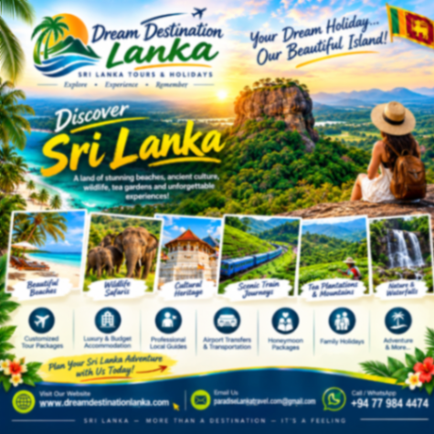 Dream destination Lanka