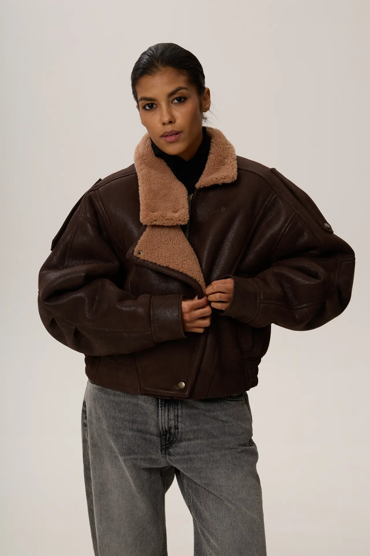 Kożuch PRETTY WOMAN krótki