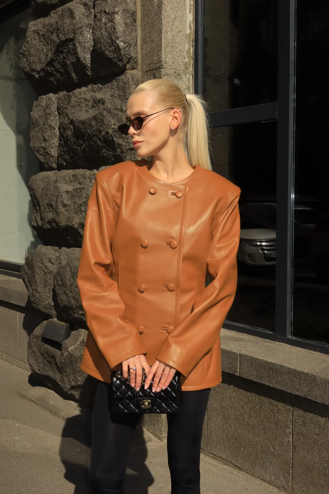 Fitted jacket-dress