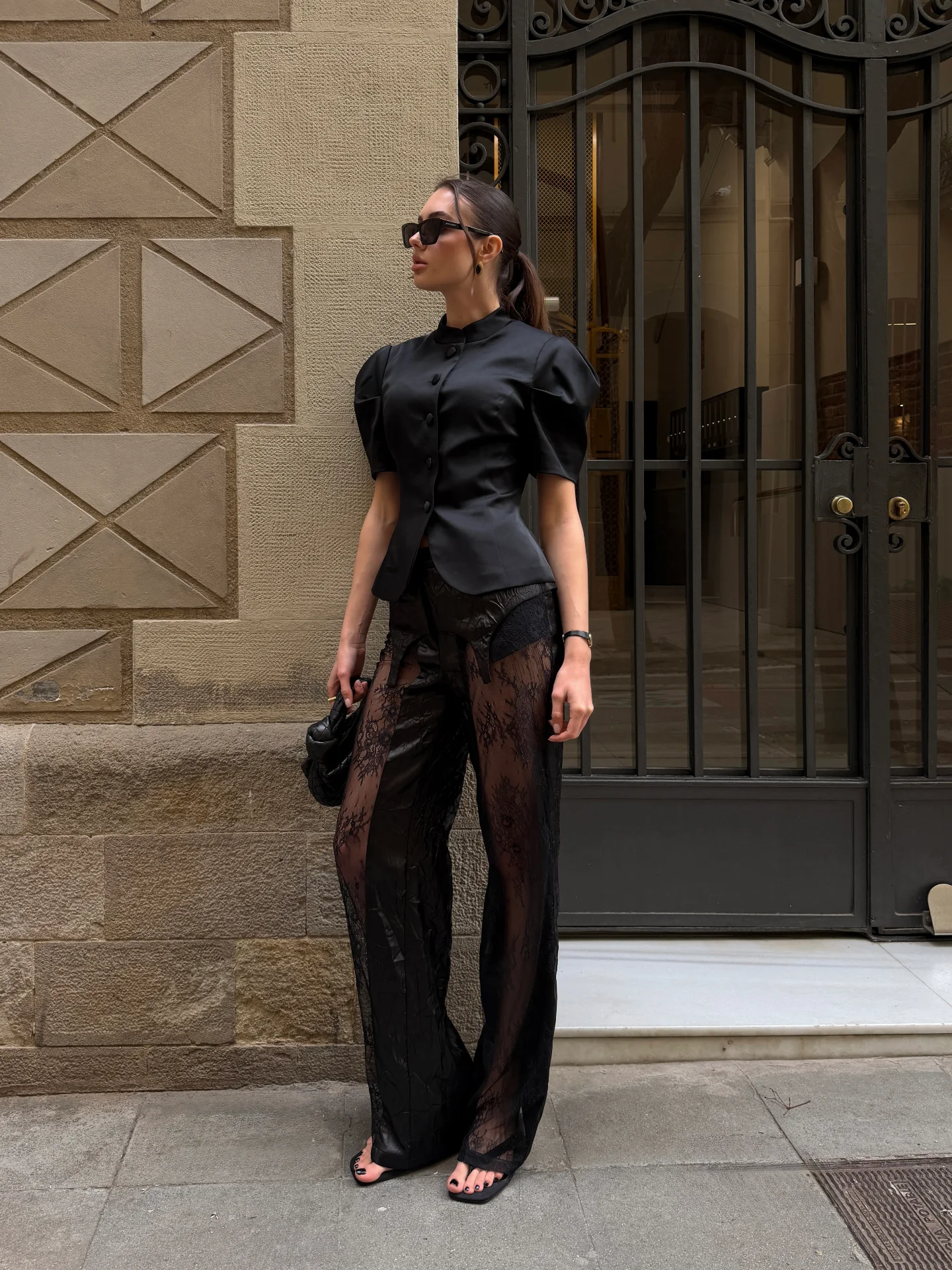 Crinkled Ombre Pants view 9