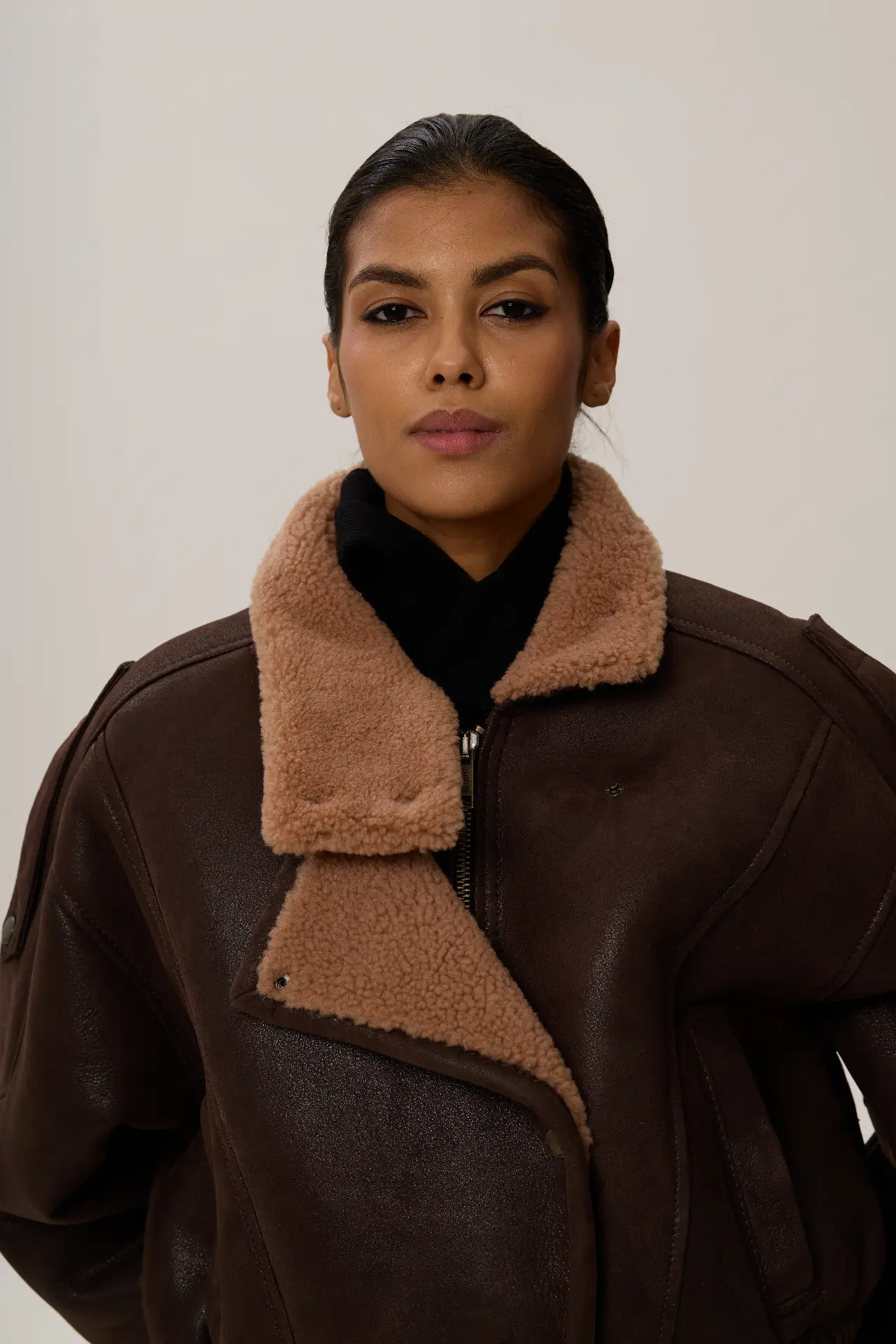 Kożuch PRETTY WOMAN krótki