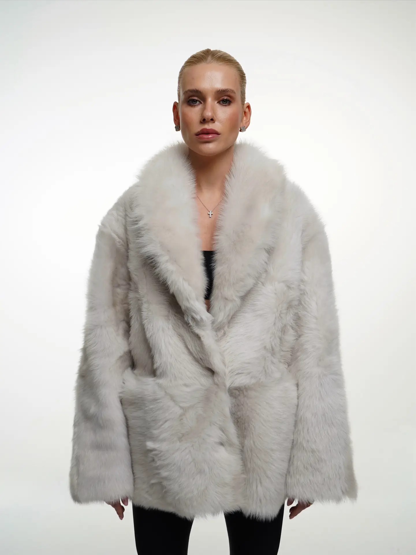 Short fur coat TOSCANA