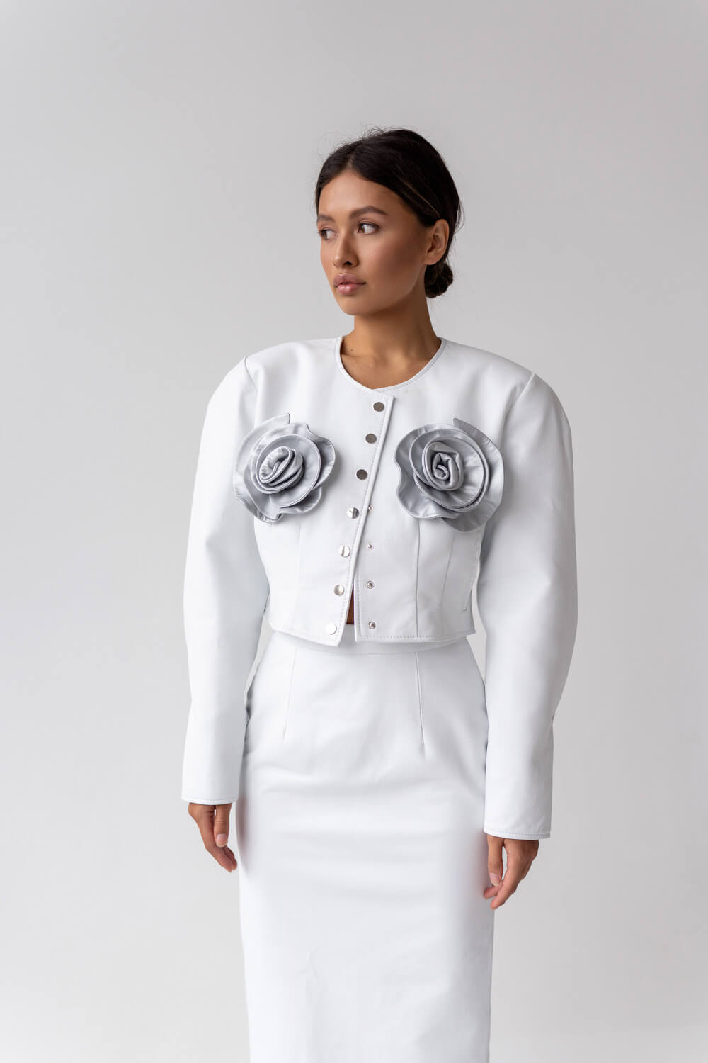Jacket with flowers