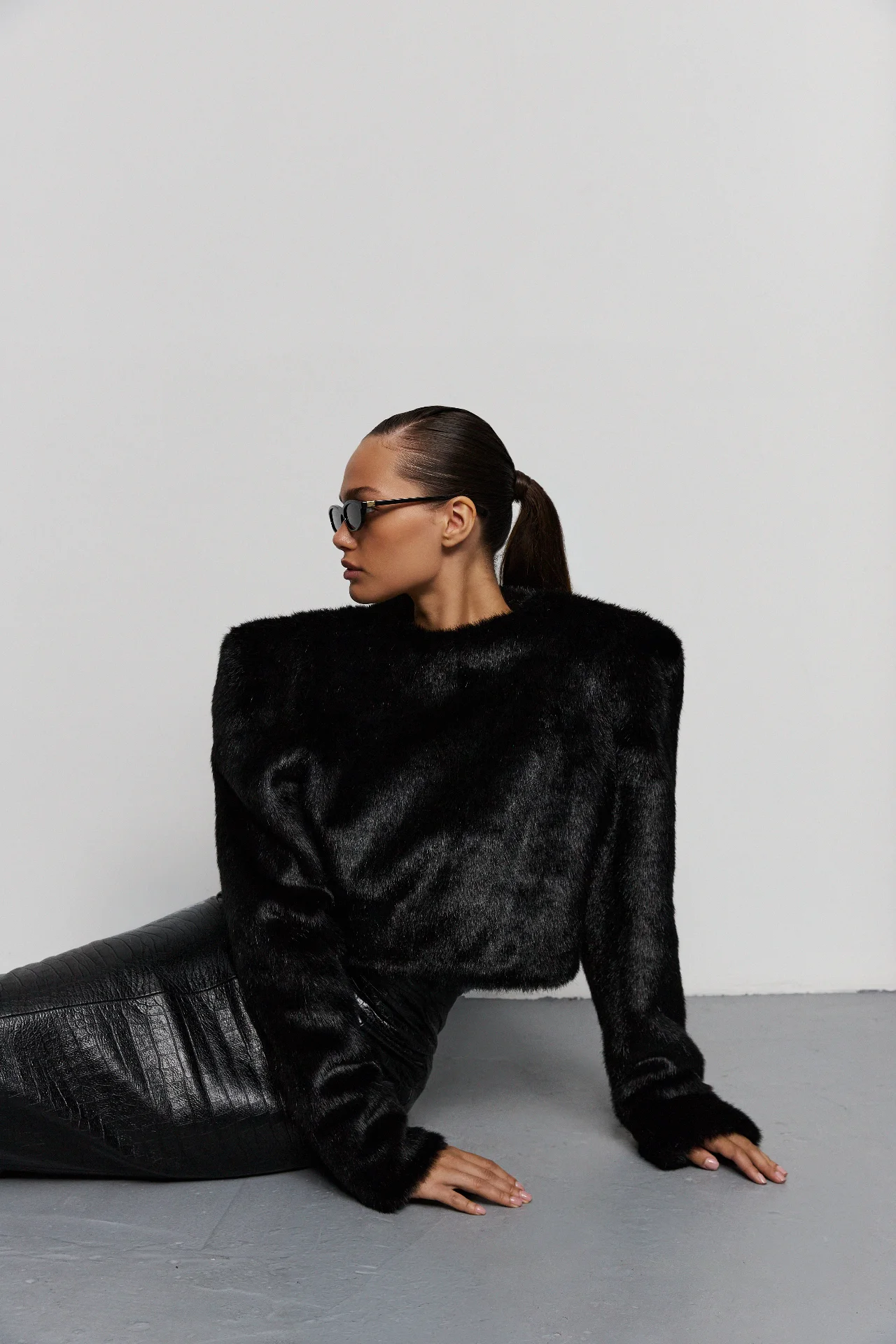 Diva Faux Fur Jacket view 4