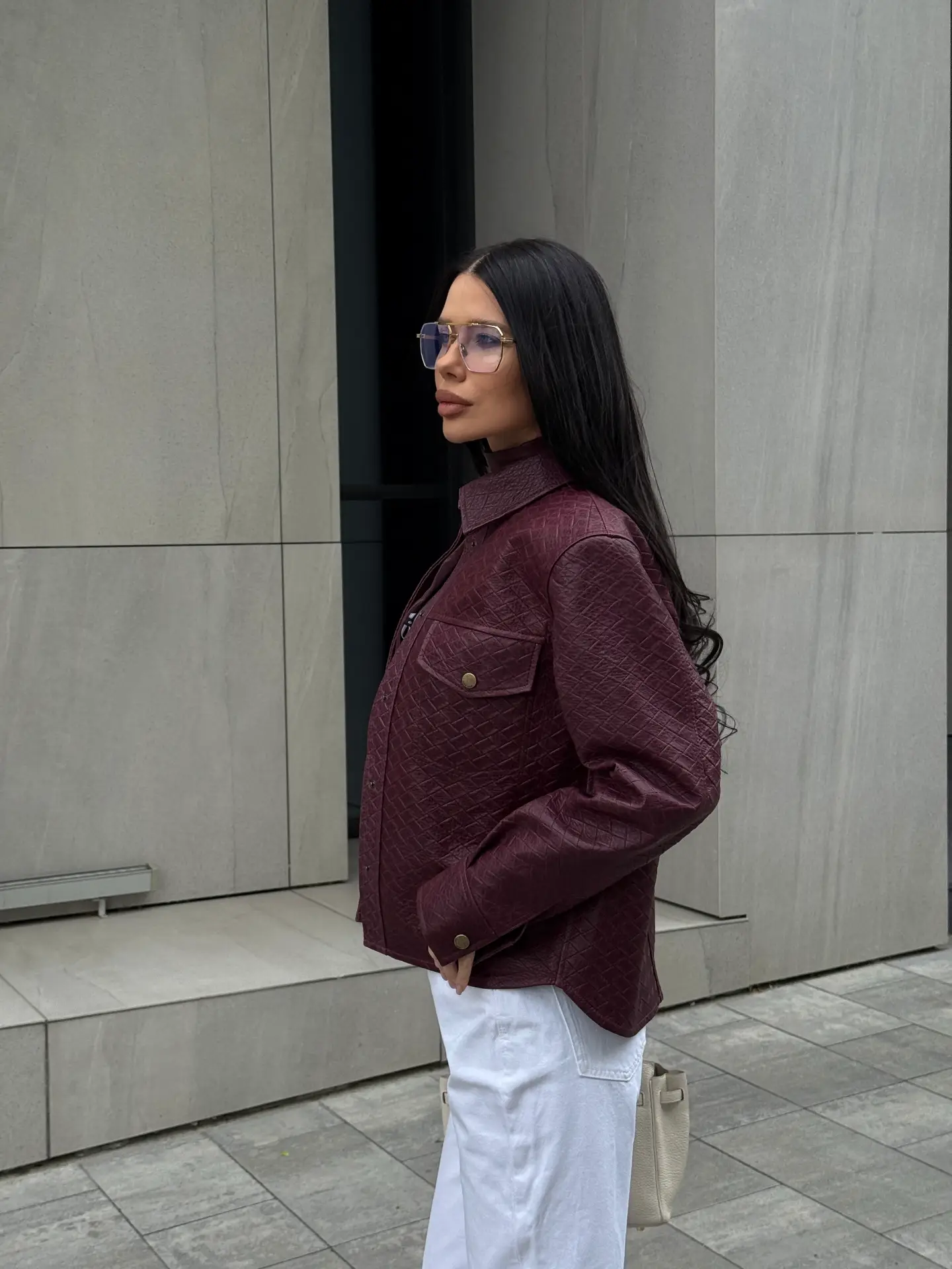 Straight-cut shirt
