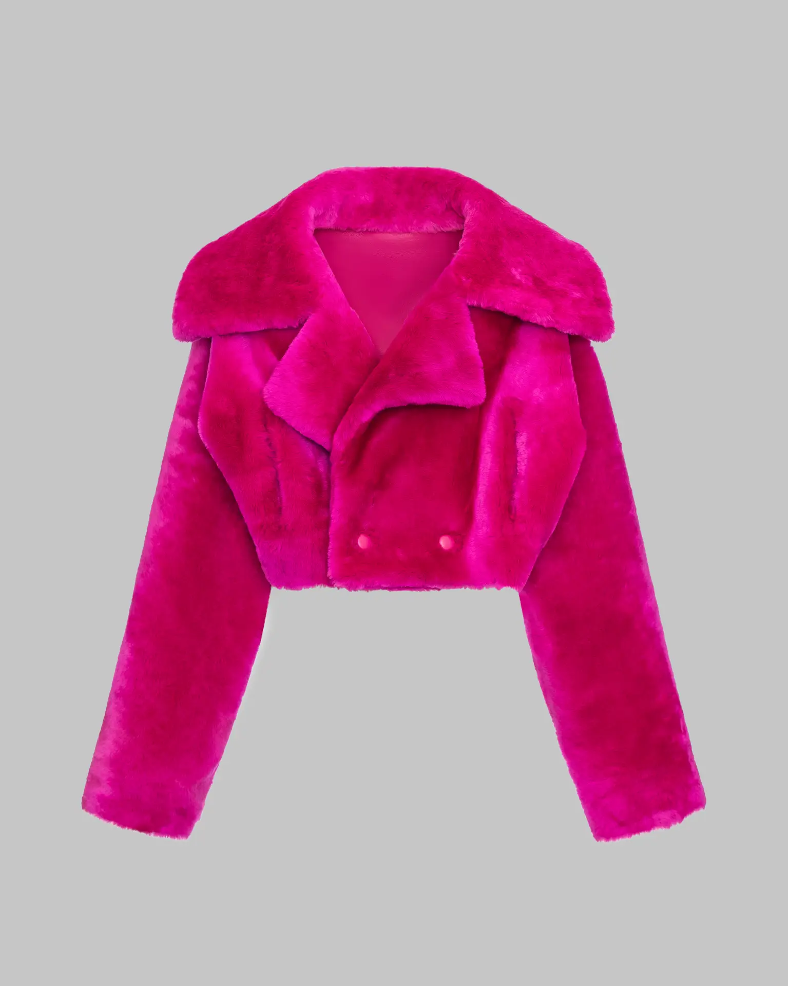 Dwustronne futro PINK