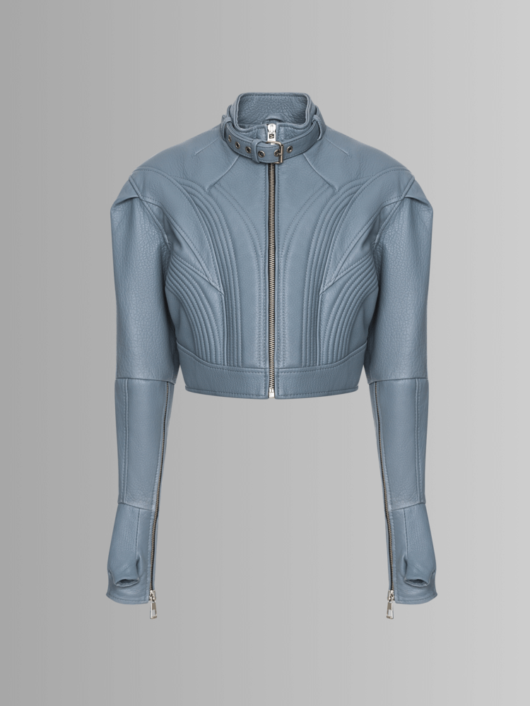 Jacket with gloves