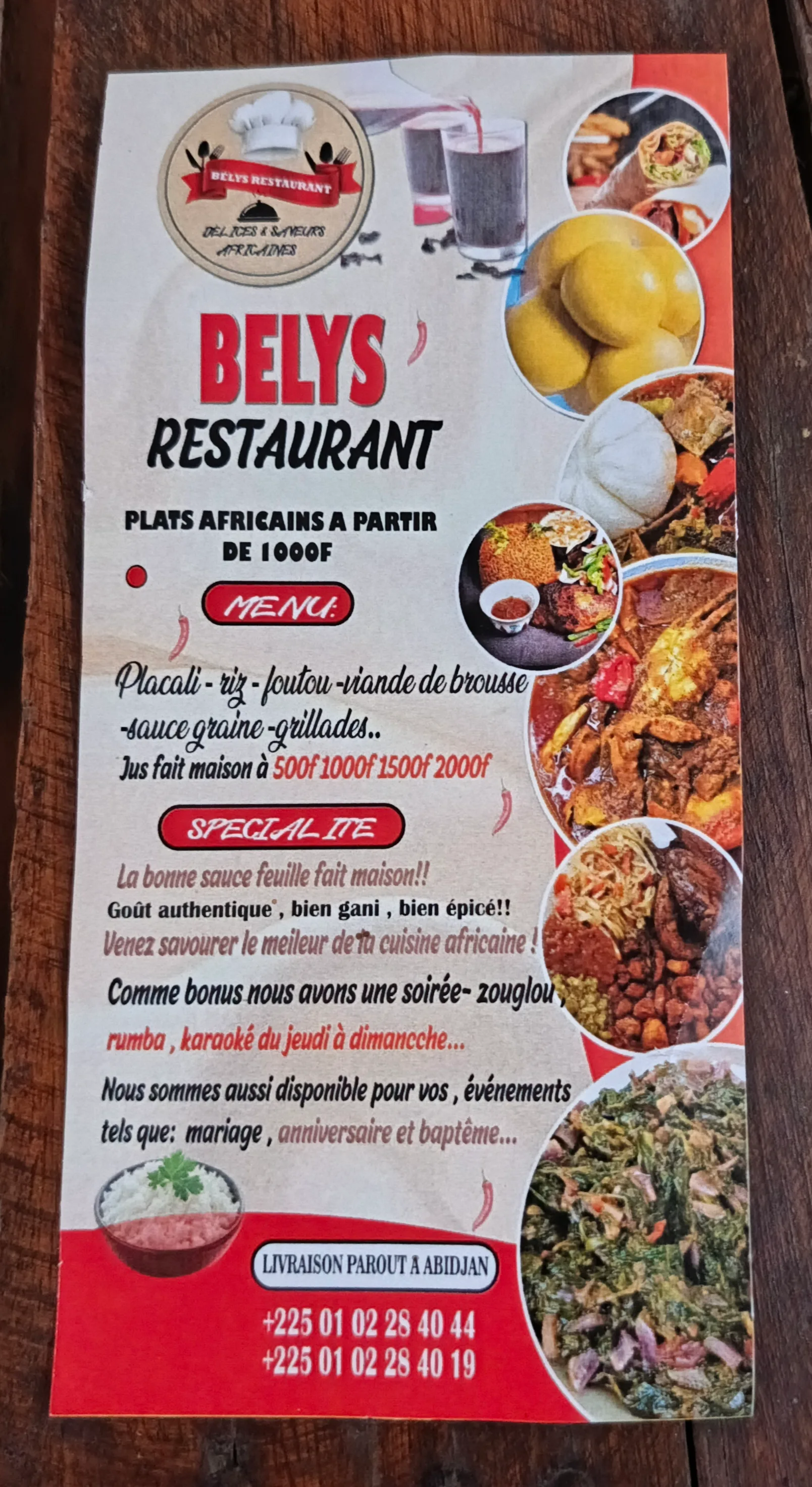 BELYS RESTAURANT