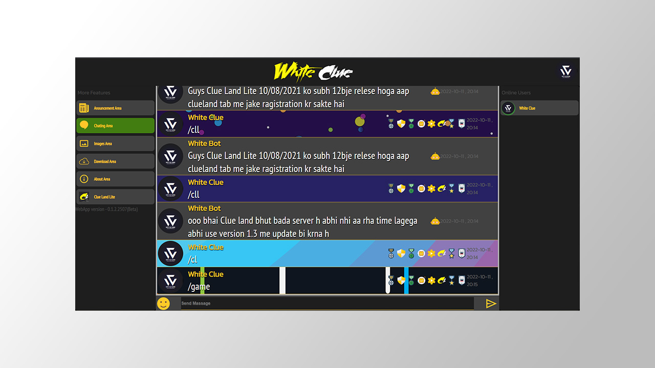 White Clue Gaming