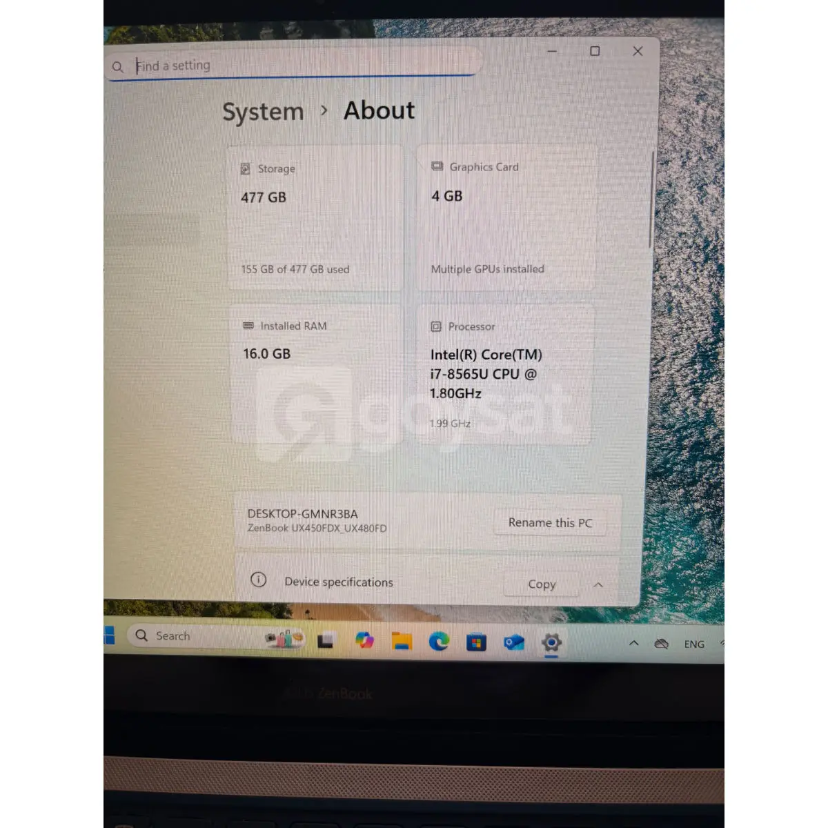 Asus Zainbook - Elektronik Satılık - Görsel 10 | Goysat