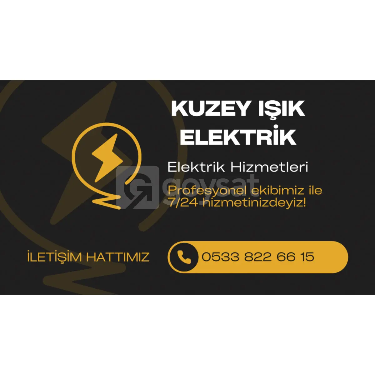 Elektrik İşlerinizi Detaylandırmak İsterseniz Çözüm Ortagınız - Ustalar & Hizmetler Satılık - Görsel 1 | Goysat