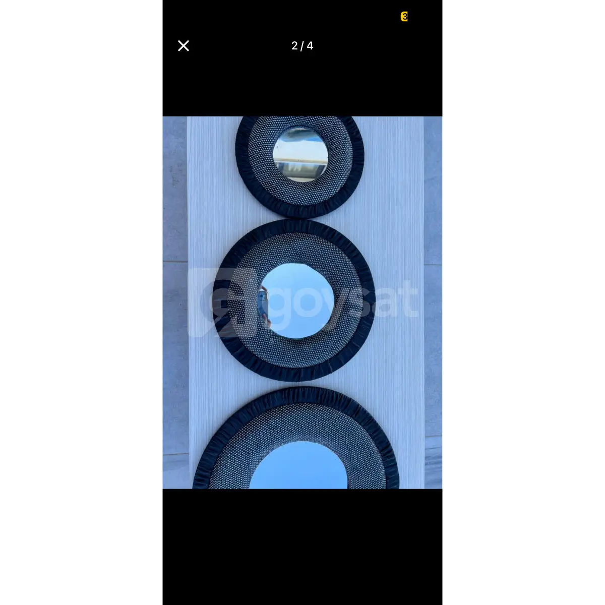 Dekoratif 3’lü Ayna - Ev & Yaşam Satılık - Görsel 1 | Goysat