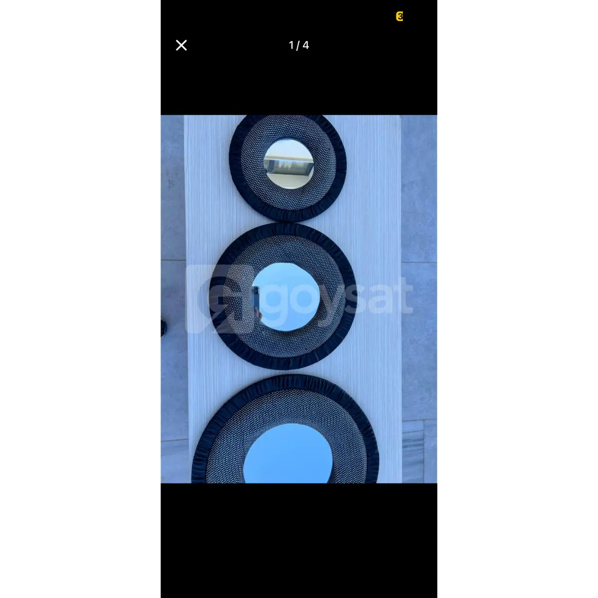 Dekoratif 3’lü Ayna - Ev & Yaşam Satılık - Görsel 2 | Goysat